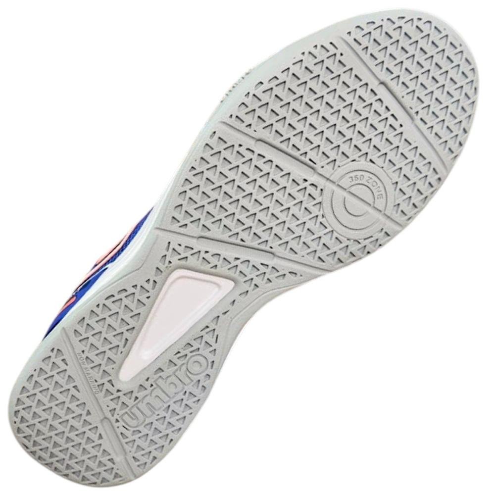 Tênis Futsal Umbro Neo-Comfort II Masculino Azul/Branco 4