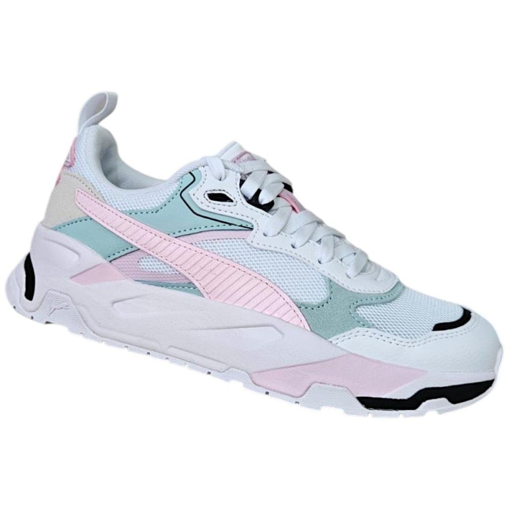 Tênis Puma Trinity Feminino Branco/Rosa 2