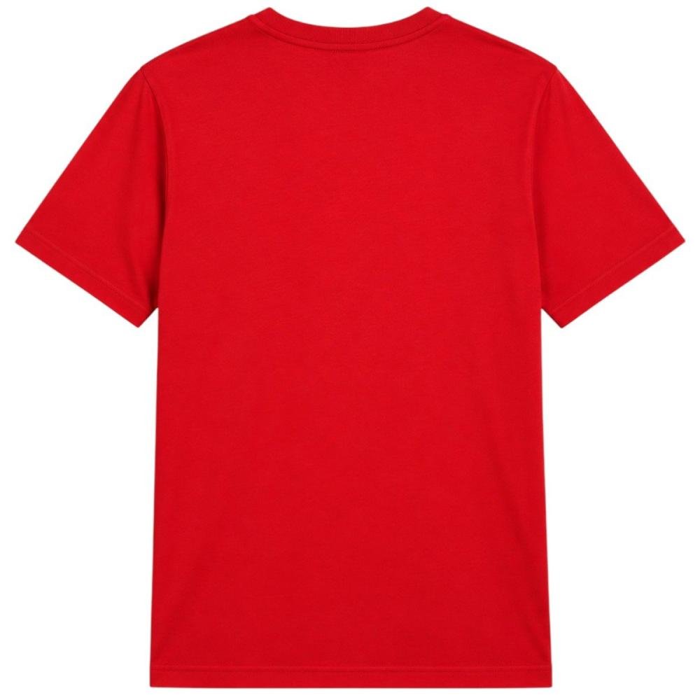 Camiseta Puma Essentials Small Logo Masculina Vermelho 2