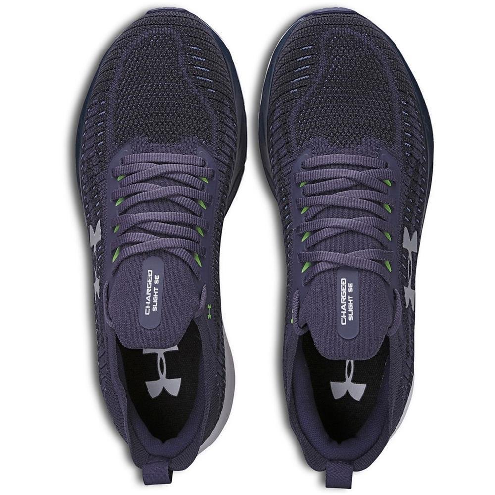 Tênis Running Under Armour Masculino Esporte Macio Leve Azul 4