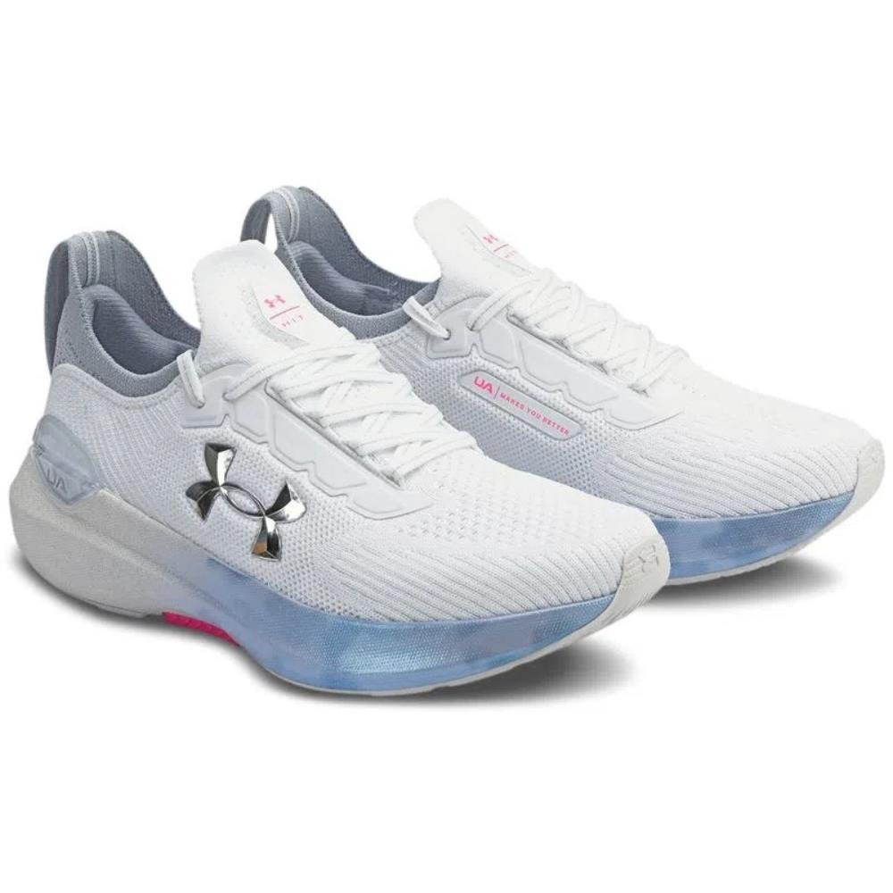 Tênis Under Armour Charged Hit Feminino Branco Tênis Under Armour Charged Hit Feminino Branco