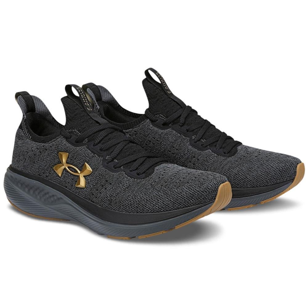 Tênis Under Armour Masculino Slight 2 Running Corrida Cinza 1