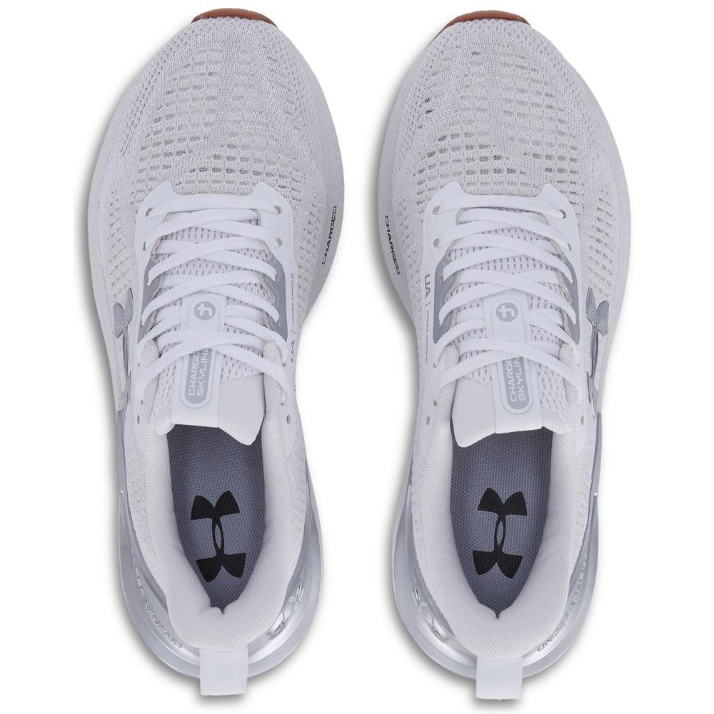Tênis Feminino Under Armour Running Skyline 4 3027793-100 Branco 4