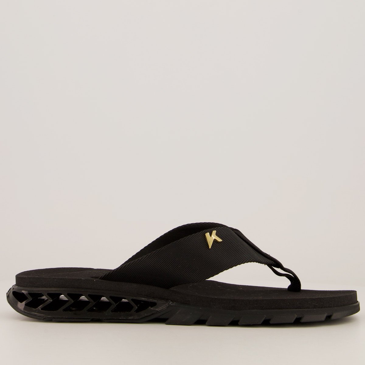 Chinelo Kenner Rakka Preto Preto 2