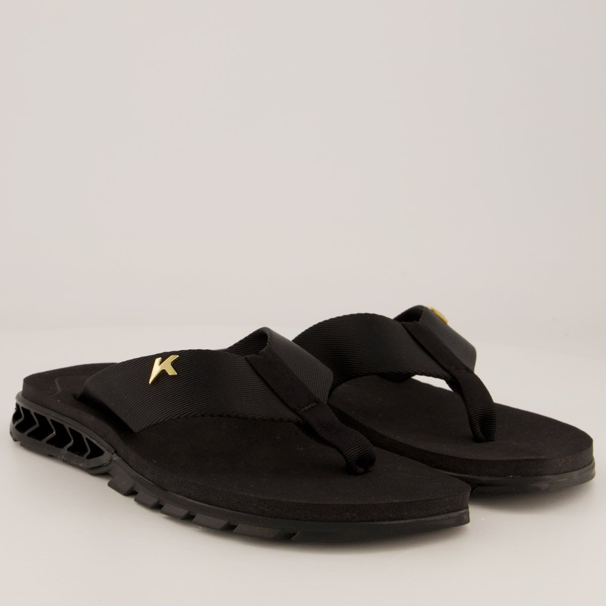 Chinelo Kenner Rakka Preto Preto 3