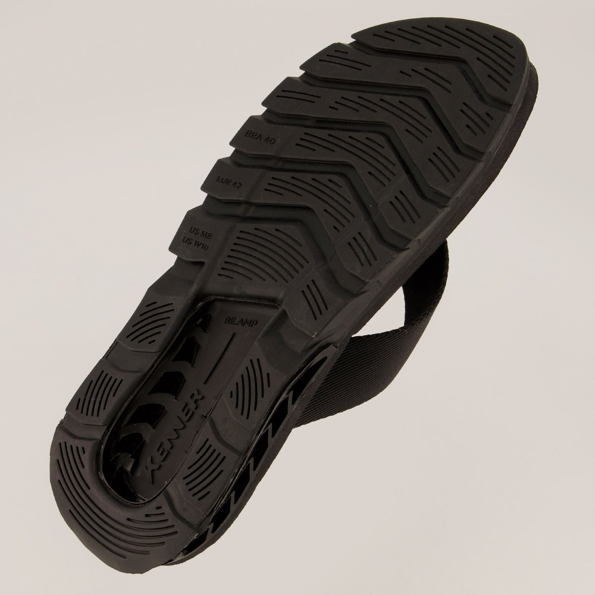 Chinelo Kenner Rakka Preto Preto 5