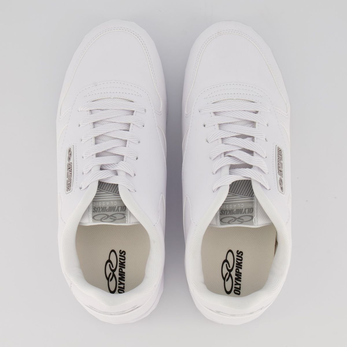 Tênis Olympikus Jogging Branco Branco 4