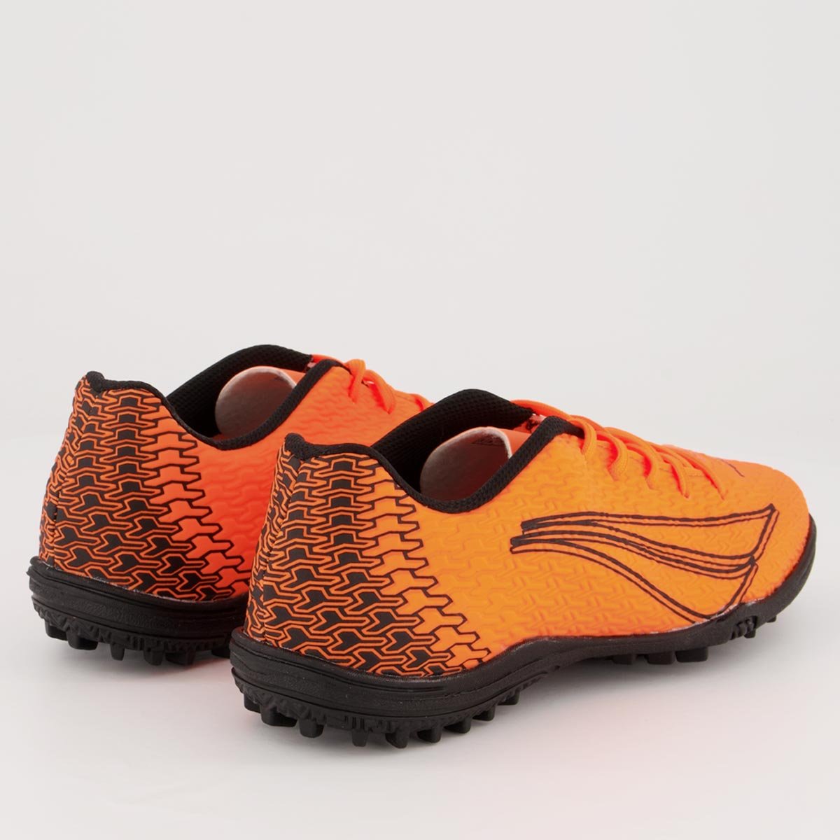 Chuteira Penalty Bravo XXII Society Juvenil Laranja Laranja 3