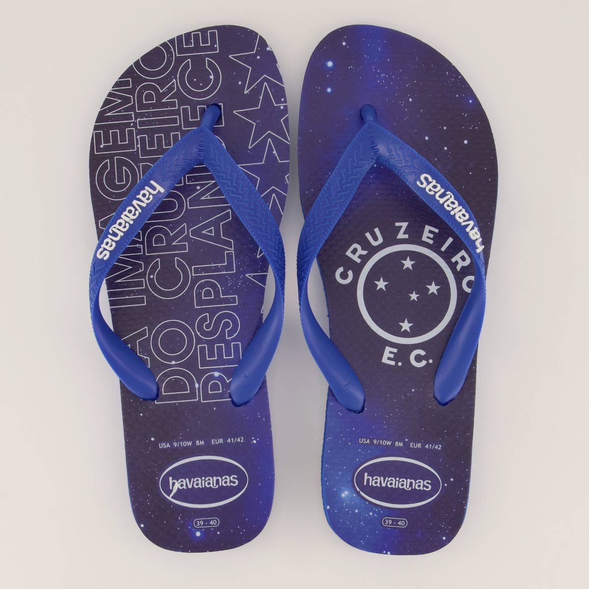 Chinelo Havaianas Cruzeiro Azul