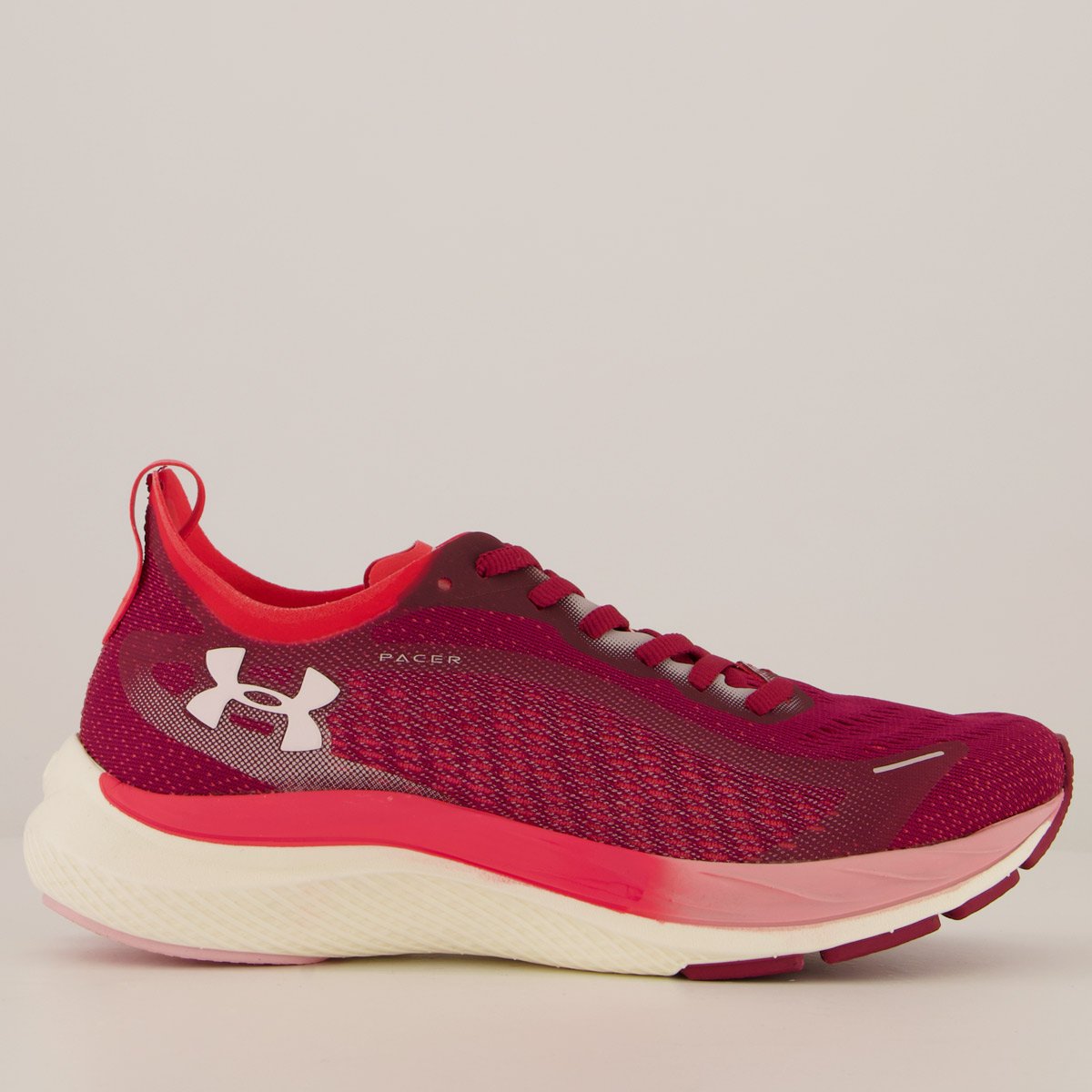 Tênis Under Armour Pacer Feminino Vermelho 1