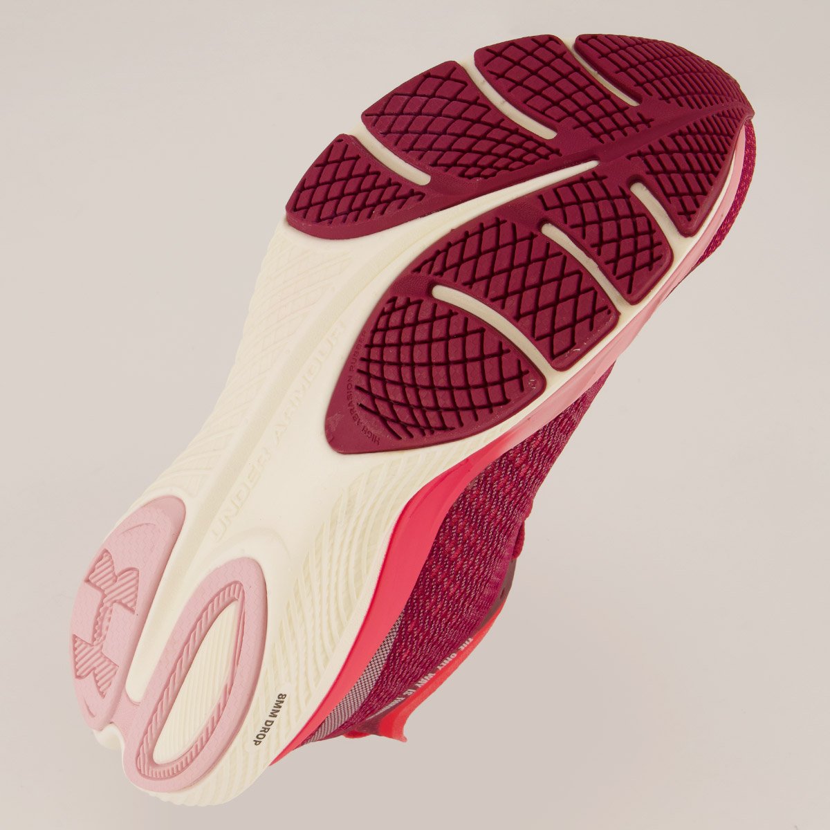 Tênis Under Armour Pacer Feminino Vermelho 5