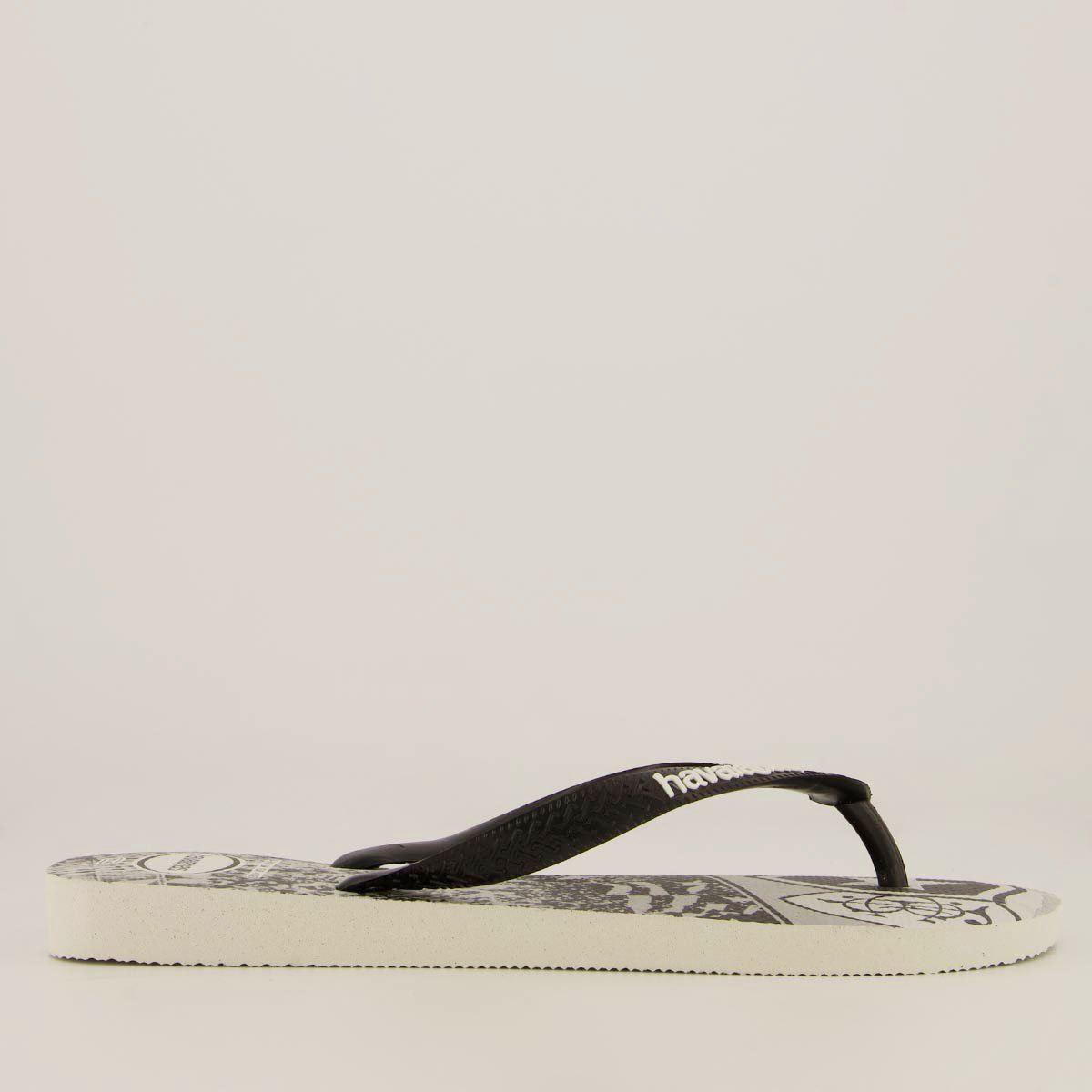 Chinelo Havaianas Botafogo Branco e Preto Preto 2