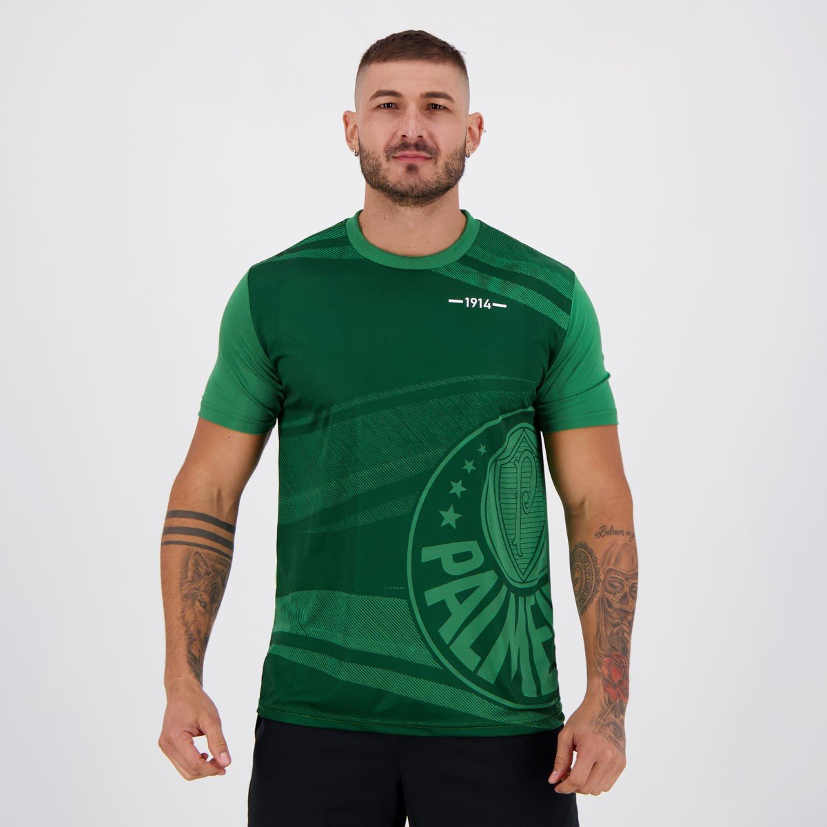 Camisa Palmeiras Waves 1914 Verde