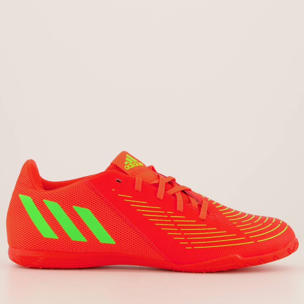 Chuteira Adidas Pretator Edge 22.4 IN Futsal Laranja Laranja 1