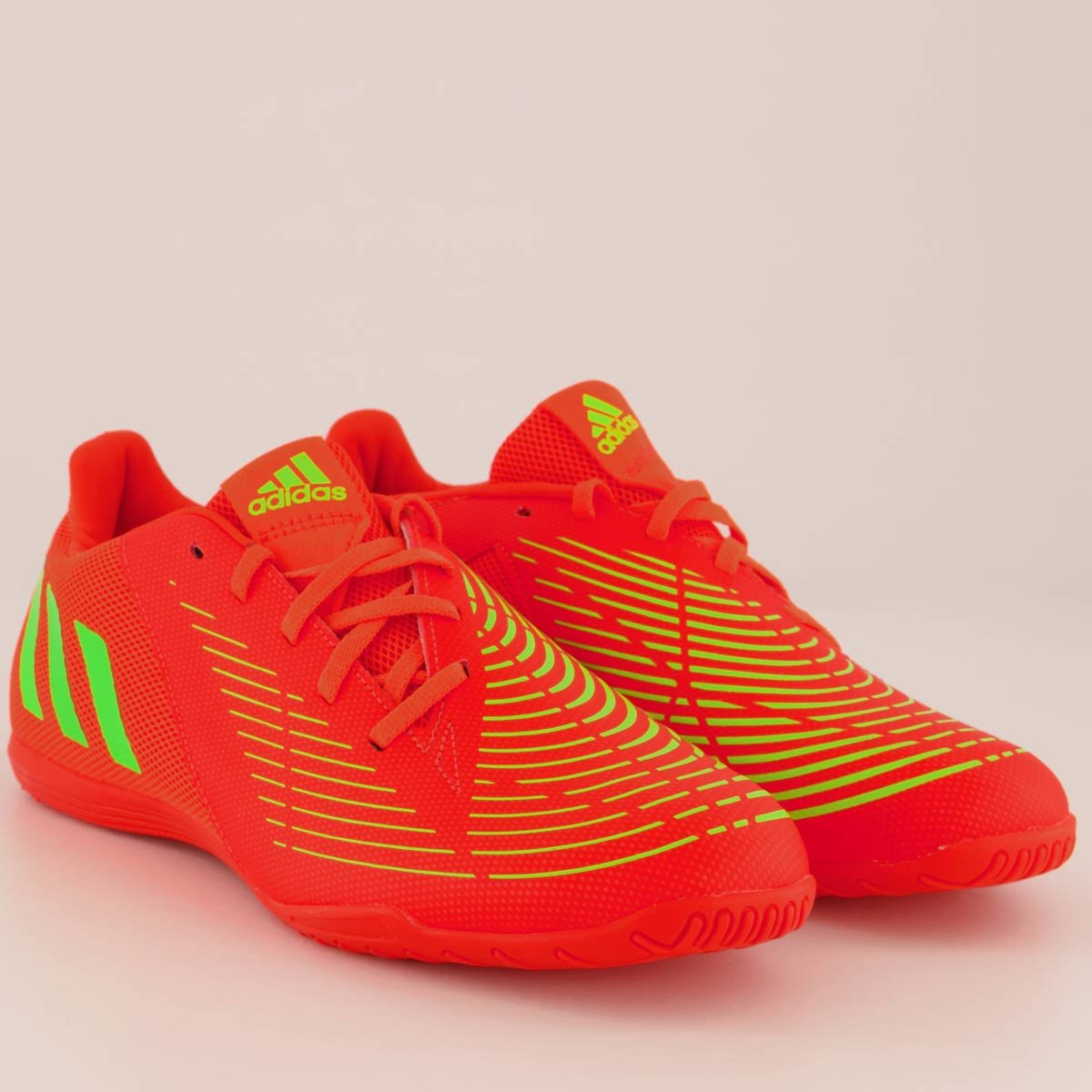 Chuteira Adidas Pretator Edge 22.4 IN Futsal Laranja Laranja 2