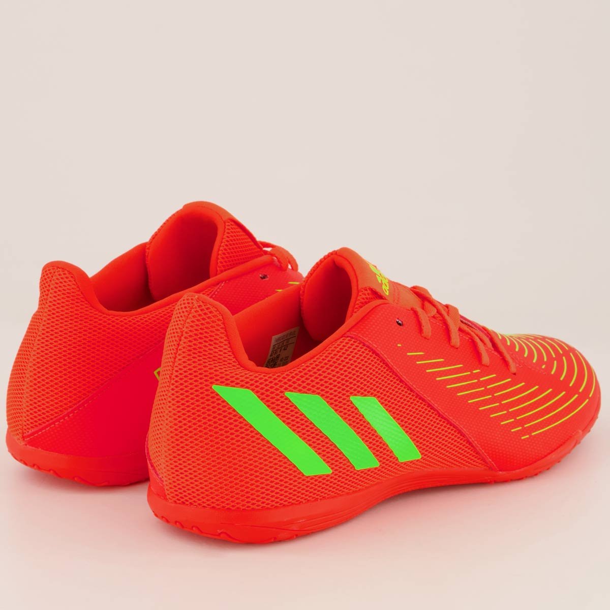 Chuteira Adidas Pretator Edge 22.4 IN Futsal Laranja Laranja 3