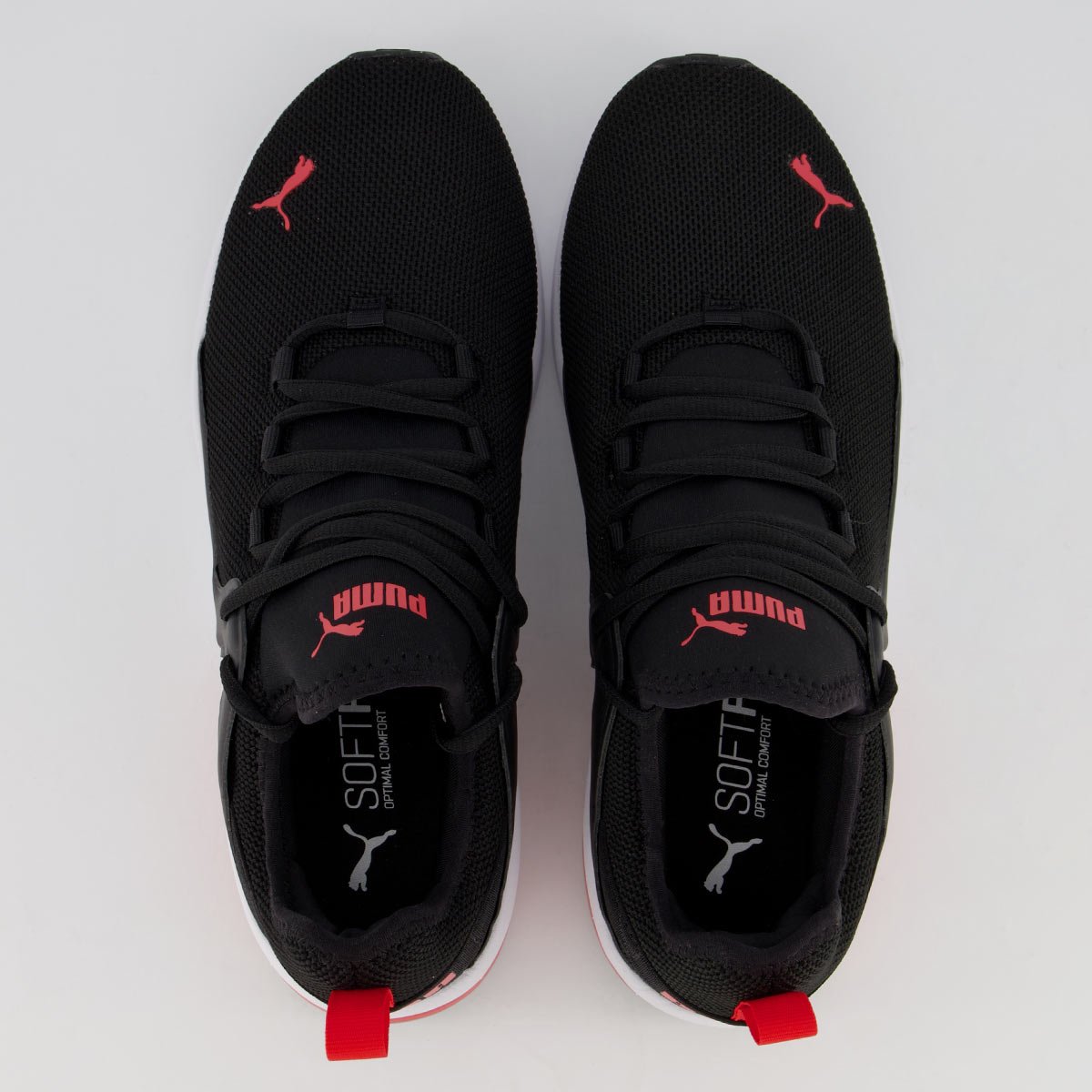 Tênis Puma Electron 2.0 Preto e Vermelho 4