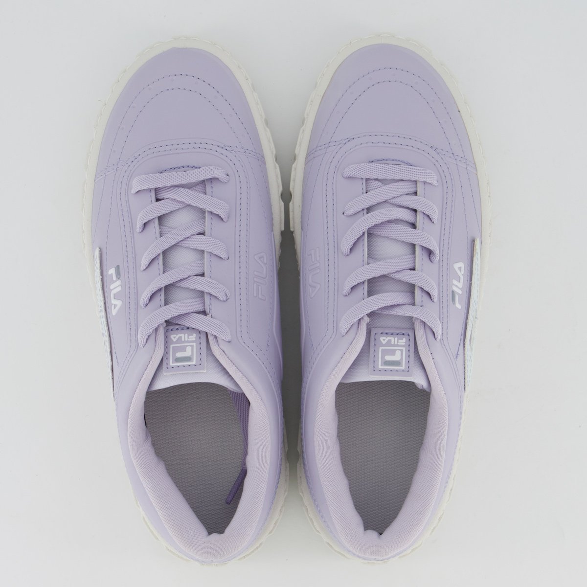 Tênis Fila Classic Court Feminino II Lilás e Branco Roxo 4