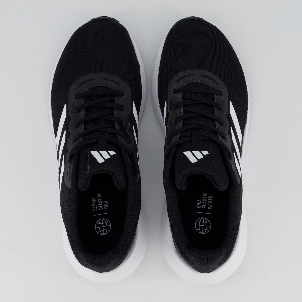 Tênis Adidas Runfalcon 3.0 Preto e Branco Preto 4