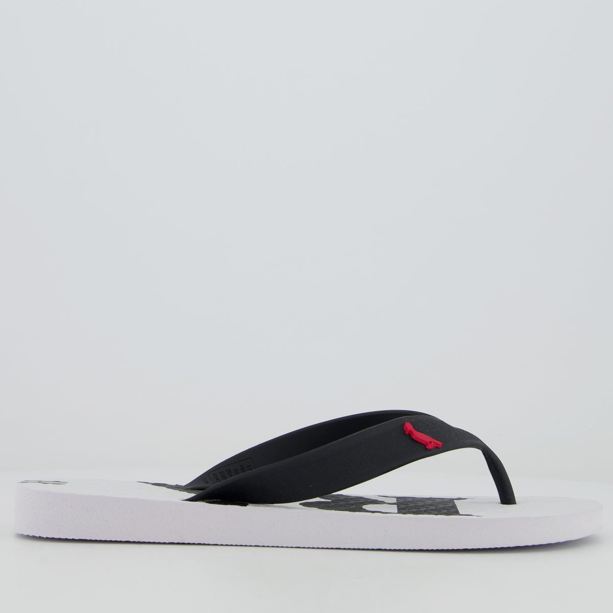 Chinelo Reserva Logo Branca e Preta Branco 2