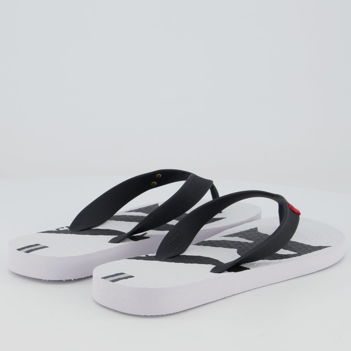 Chinelo Reserva Logo Branca e Preta Branco 4