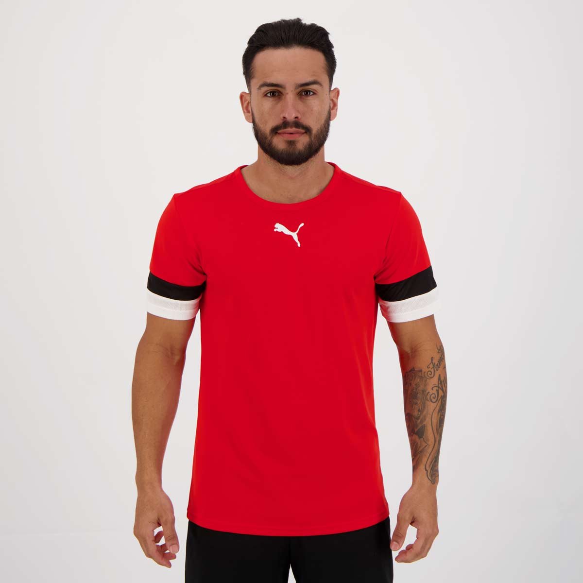 Camisa Puma Teamrise Vermelha