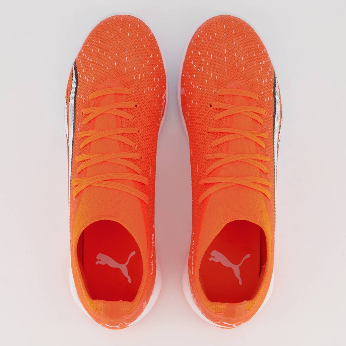 Chuteira Puma Ultra Match IT BDP Futsal Laranja Laranja 4