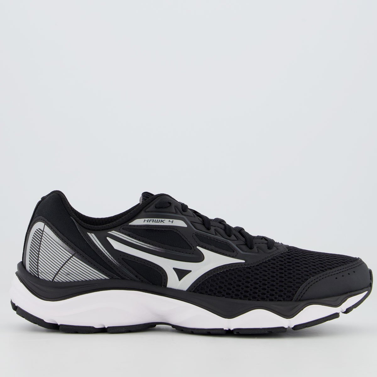 Tênis Mizuno Wave Hawk 4 Preto