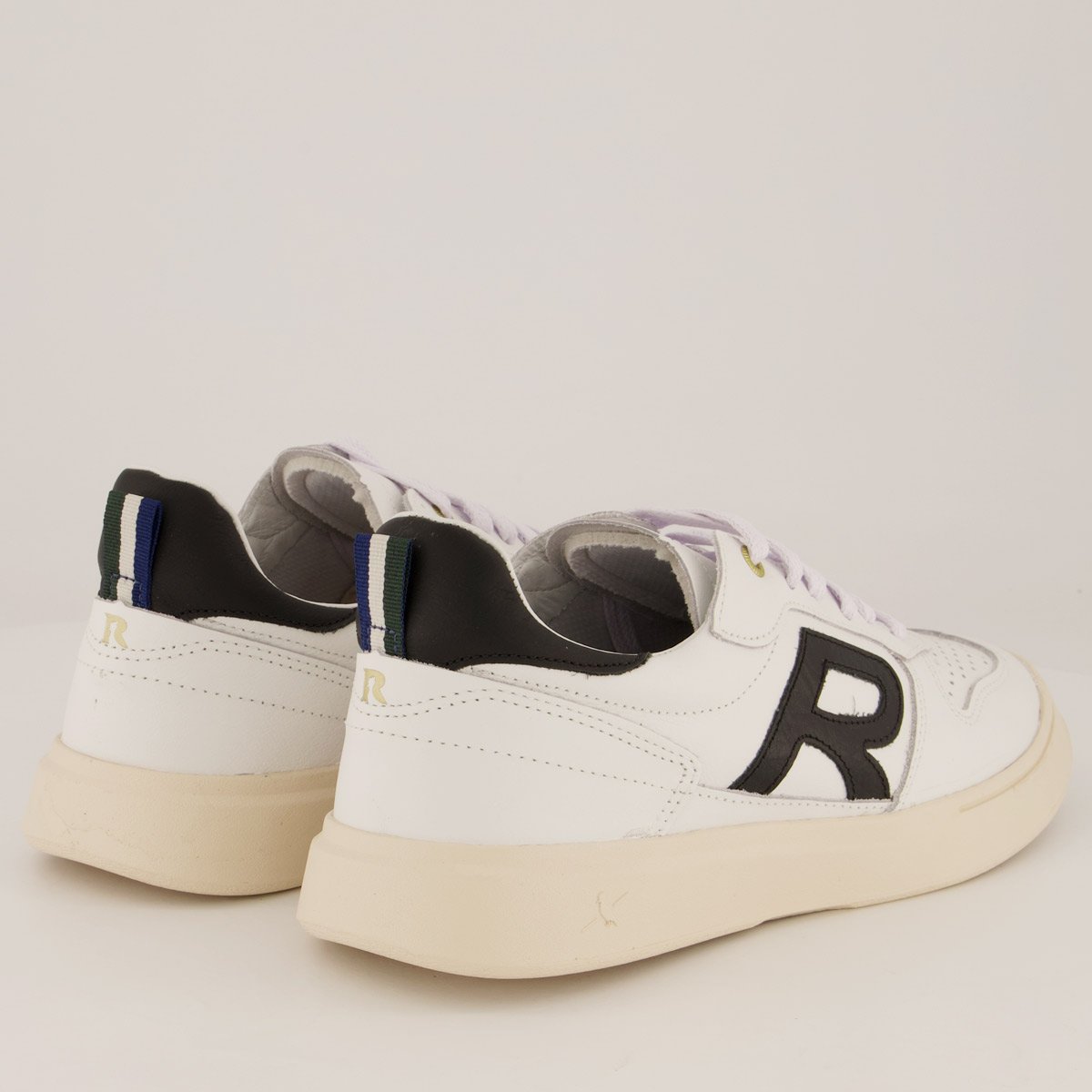 Tênis Reserva Type R Branco e Preto Branco/Preto 3