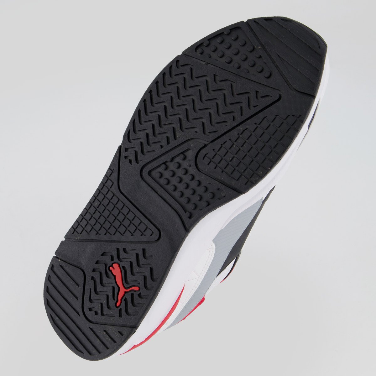 Tênis Puma X Ray 2 Square BDP Branco e Vermelho Branco/Vermelho 5