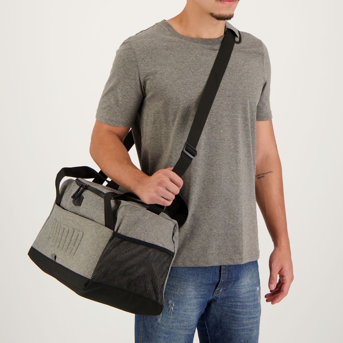 Mala Puma S Sports Cinza Cinza 1