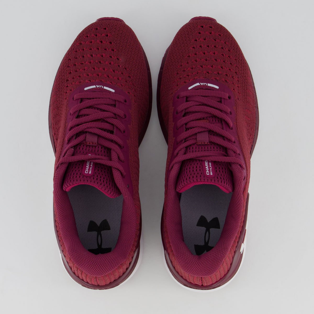 Tênis Under Armour Charged Skyline 3 SE Feminino Bordô Bordô 4