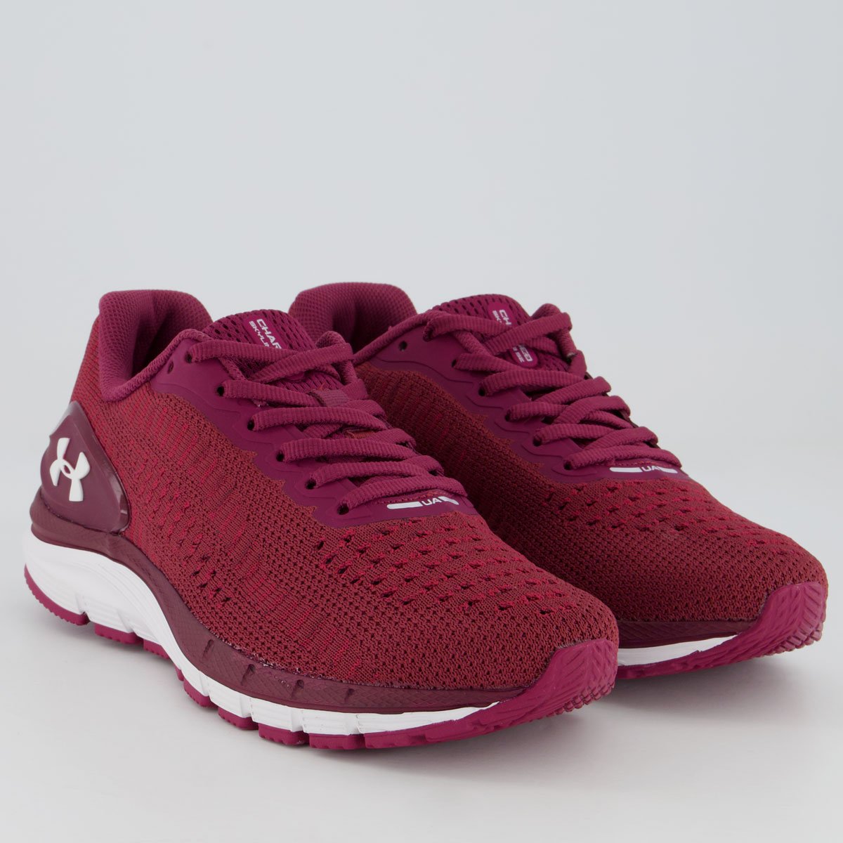 Tênis Under Armour Charged Skyline 3 SE Feminino Bordô Vermelho 2