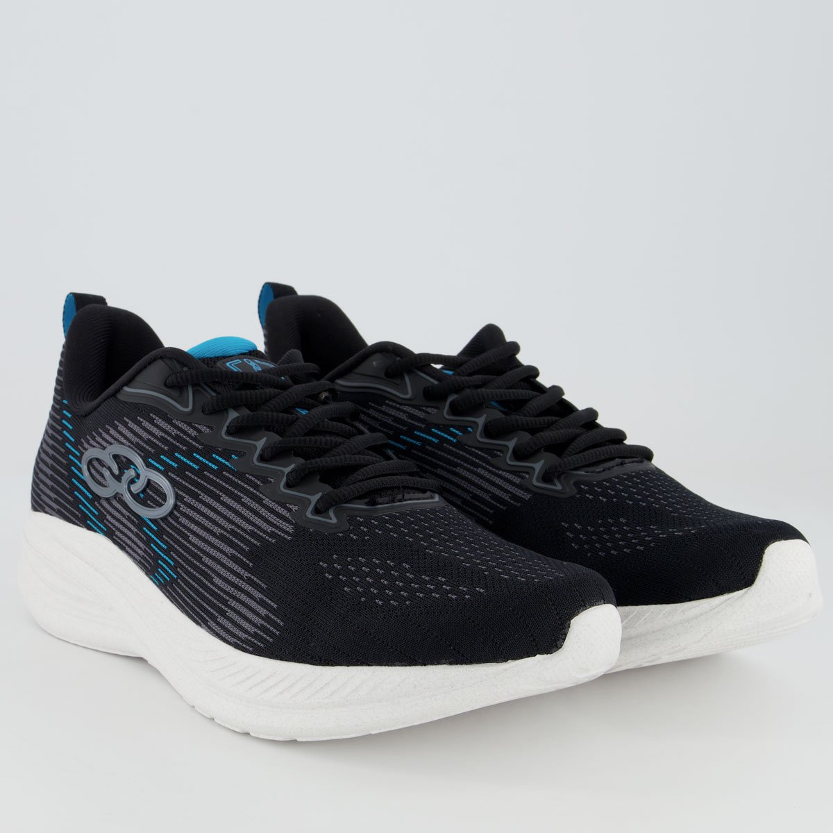 Tênis Olympikus Marte Preto e Azul Preto/Azul 2