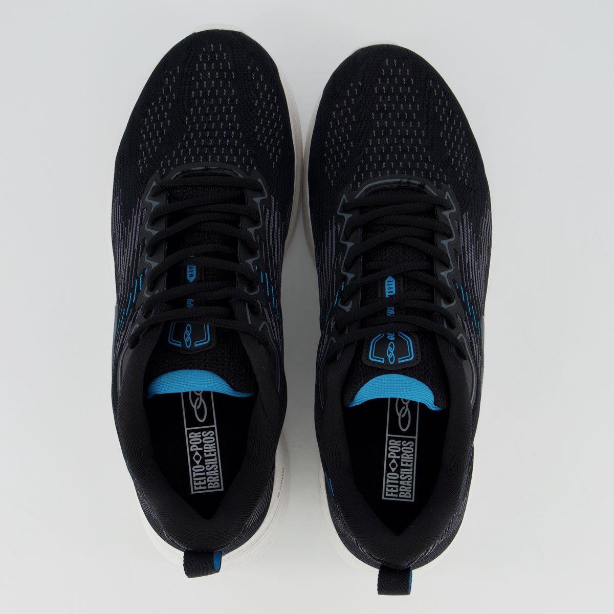 Tênis Olympikus Marte Preto e Azul Preto/Azul 4