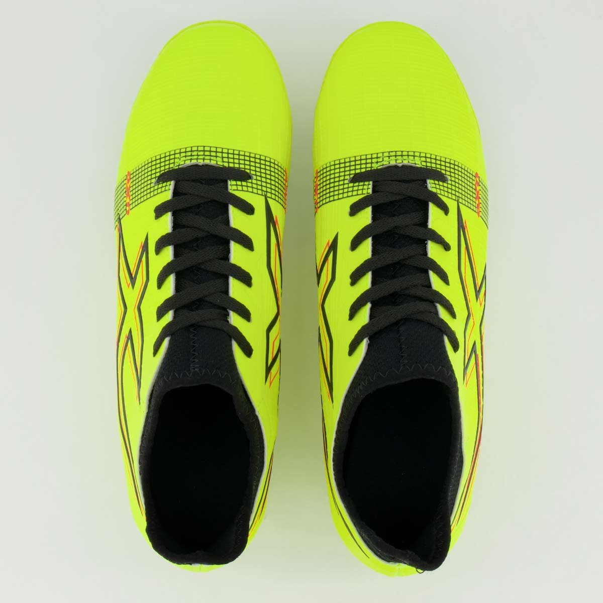 Chuteira Oxn Velox 4 Neo Campo Amarela Verde