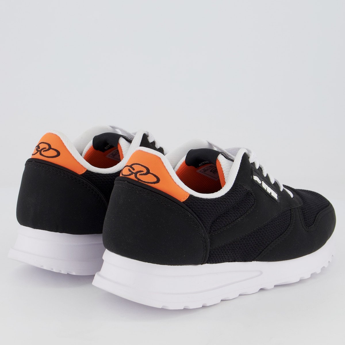Tênis Olympikus Jogging 101 Preto e Branco Preto 3