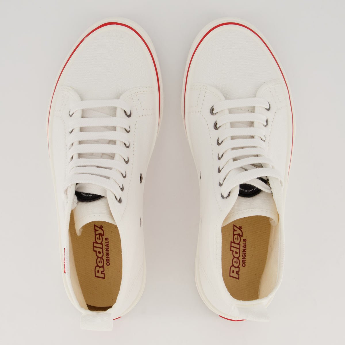 Tênis Redley Originals Cano Médio II Branco Branco 4