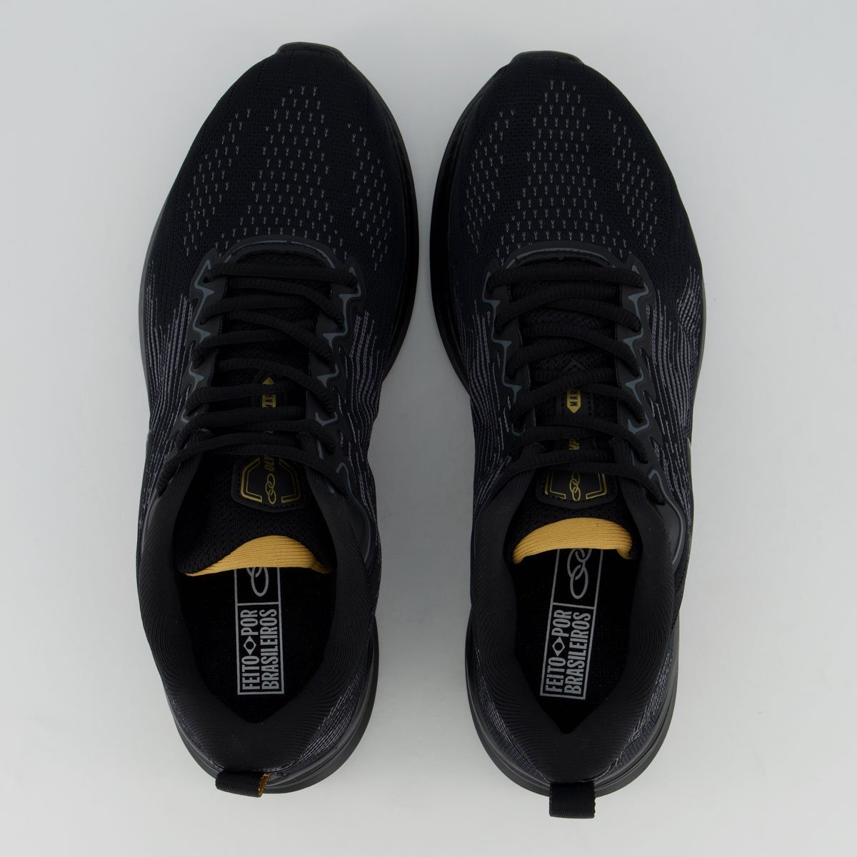 Tênis Olympikus Marte Preto e Dourado Preto/Dourado 4