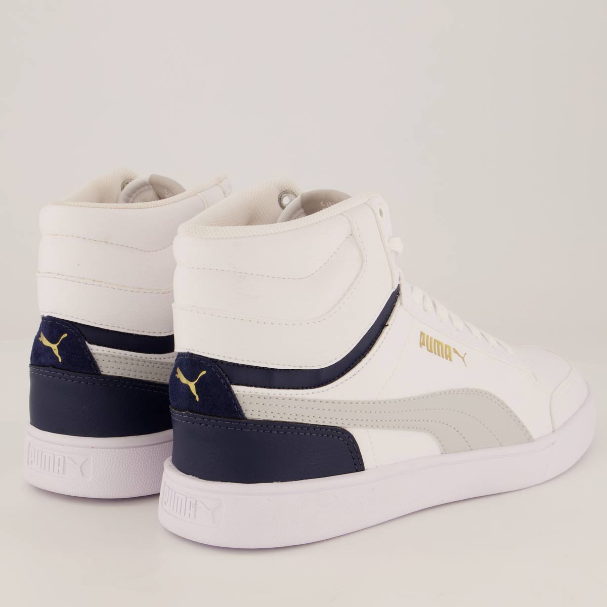 Tênis Puma Shuffle Mid MDP Branco Branco 3