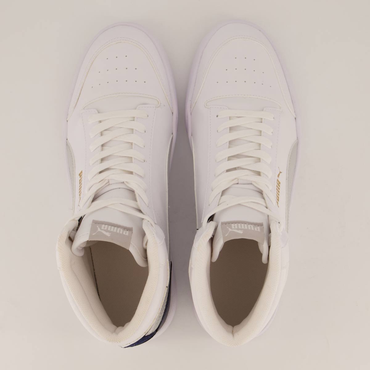 Tênis Puma Shuffle Mid MDP Branco Branco 4