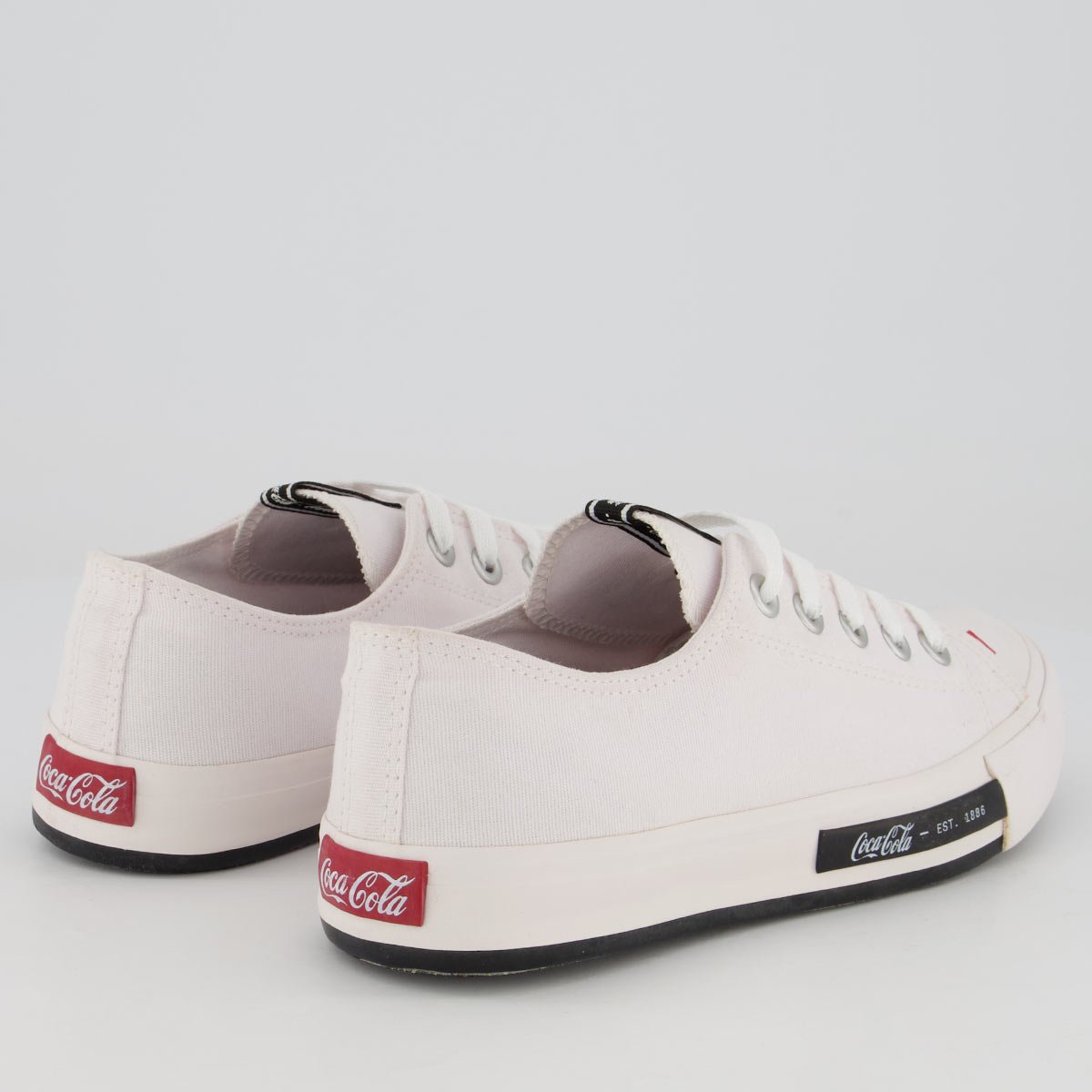 Tênis Coca Cola Daytona Feminino Branco Branco 3