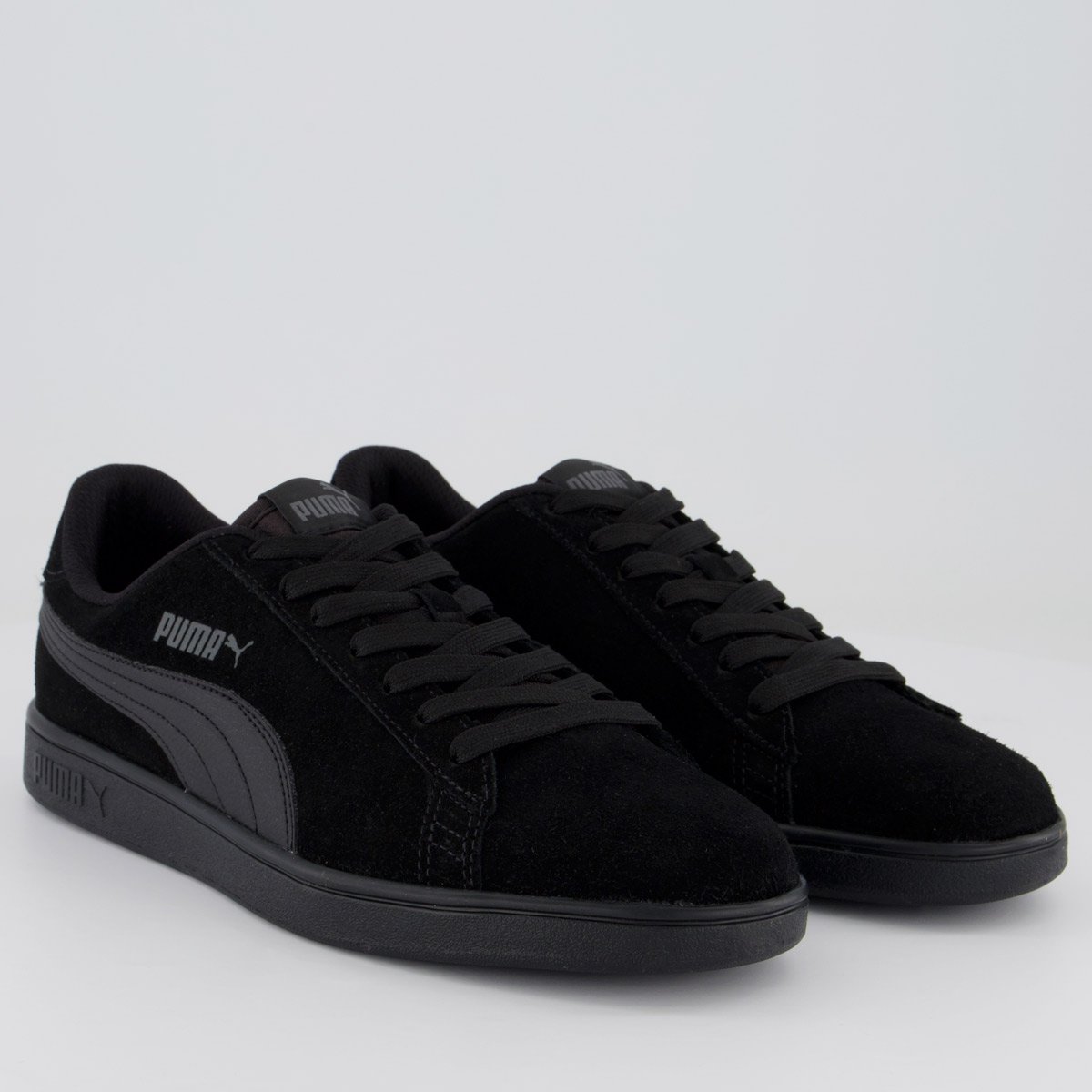 Tênis Puma Smash V2 BDP All Black Preto 2
