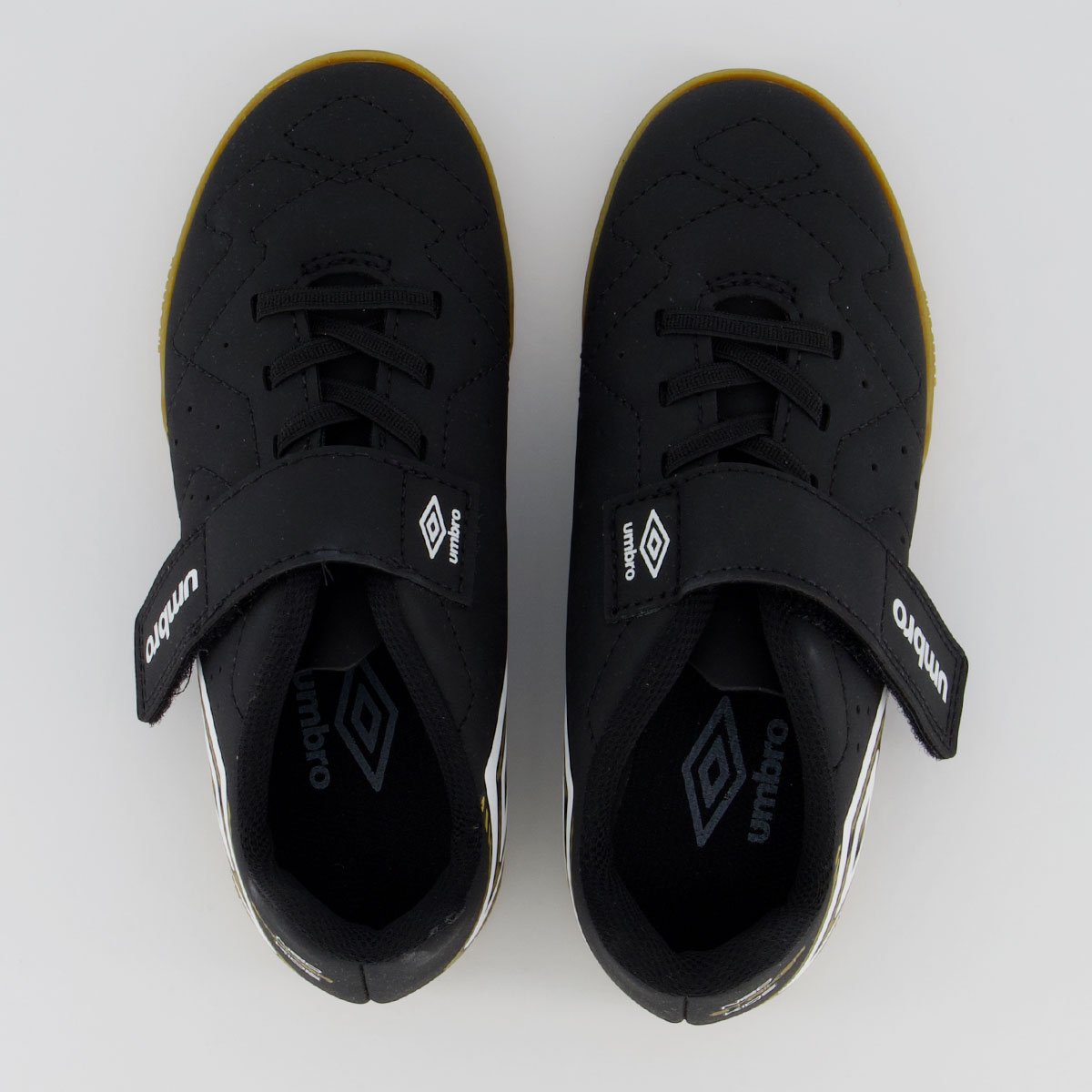 Chuteira Umbro Neo Striker Futsal Juvenil Preta Preto 4