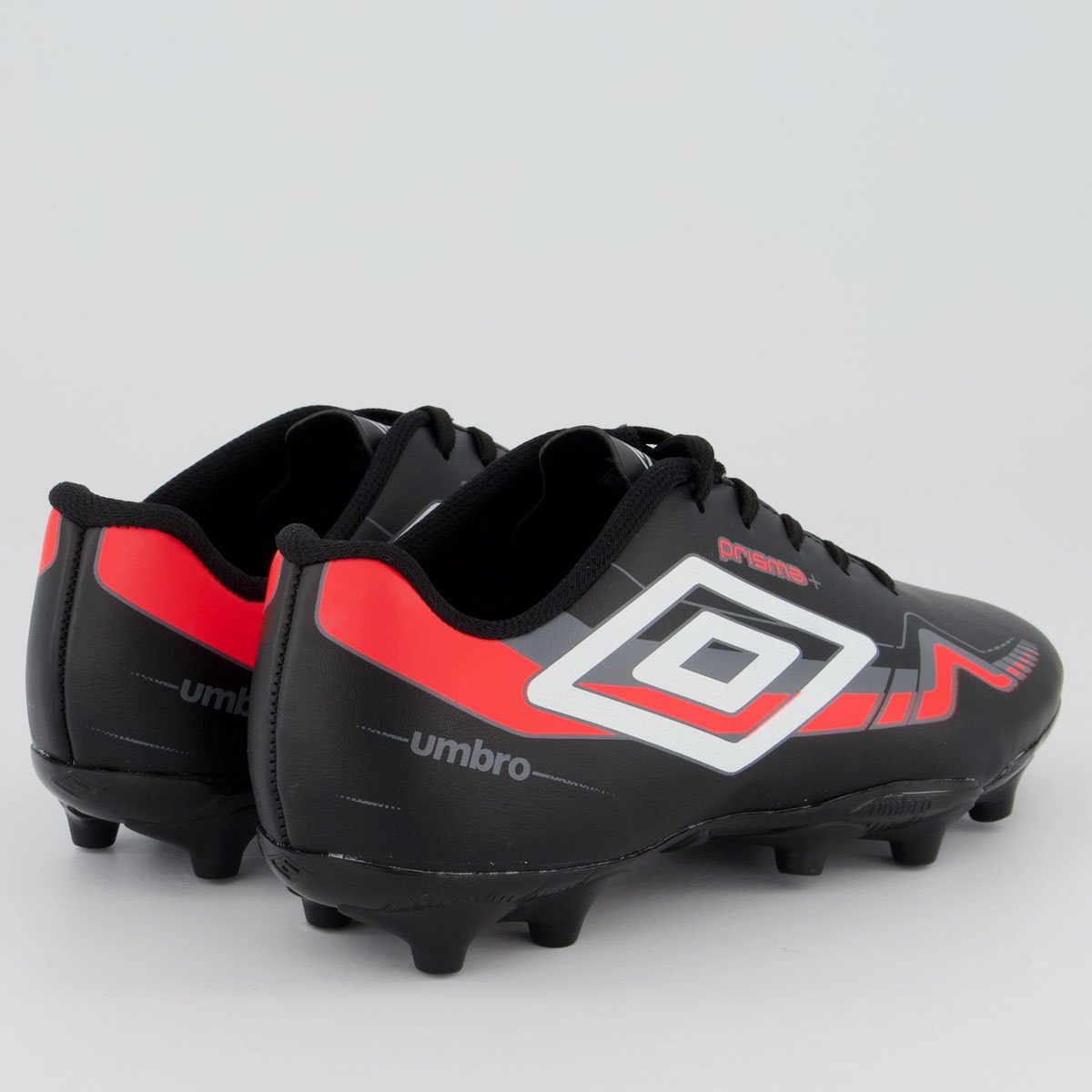 Chuteira Umbro Prisma Campo Juvenil Preta Preto 3