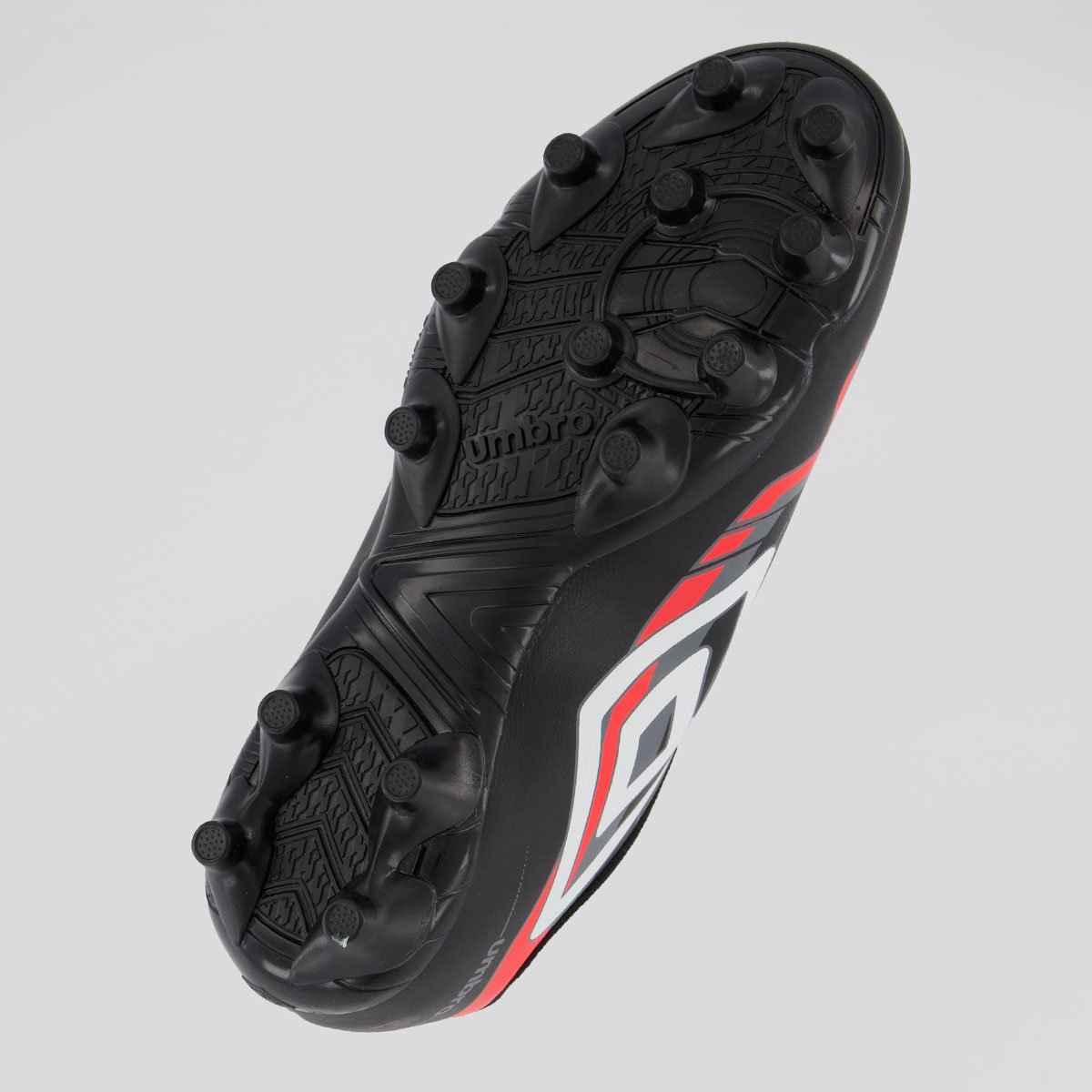 Chuteira Umbro Prisma Campo Juvenil Preta Preto 5