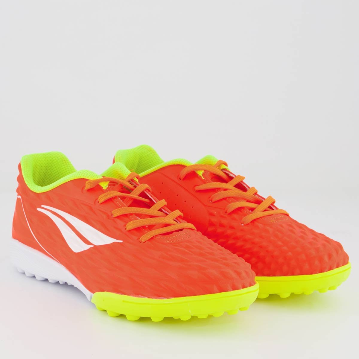 Chuteira Penalty Se7e XXI Society Juvenil Laranja Laranja 2