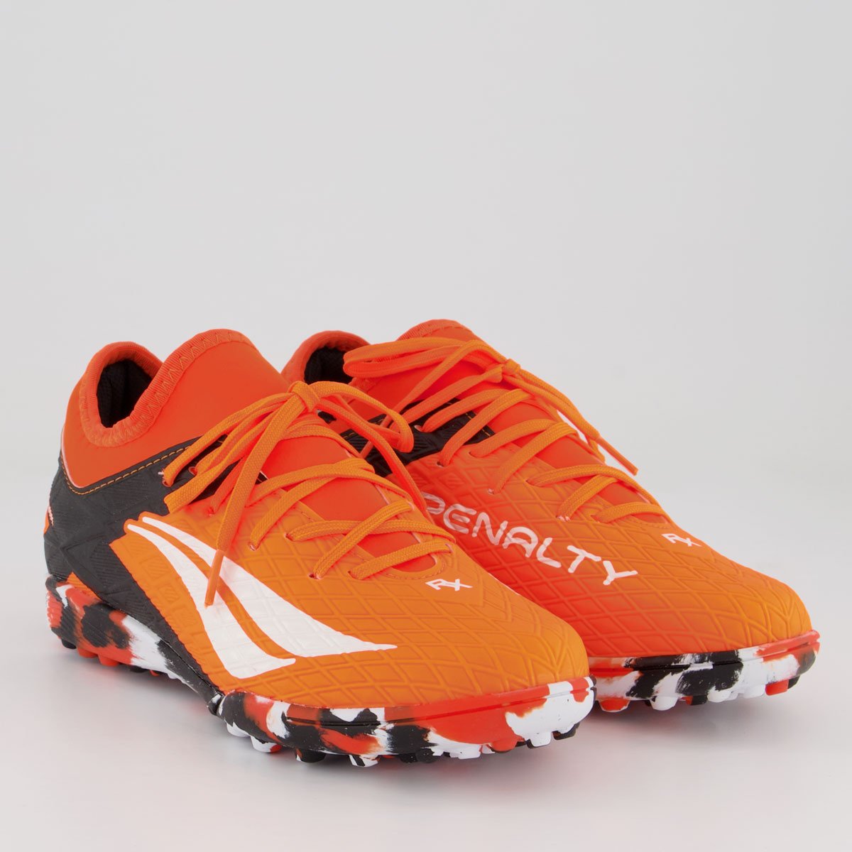 Chuteira Penalty RX Locker Y-3 Society Juvenil Laranja Laranja 2