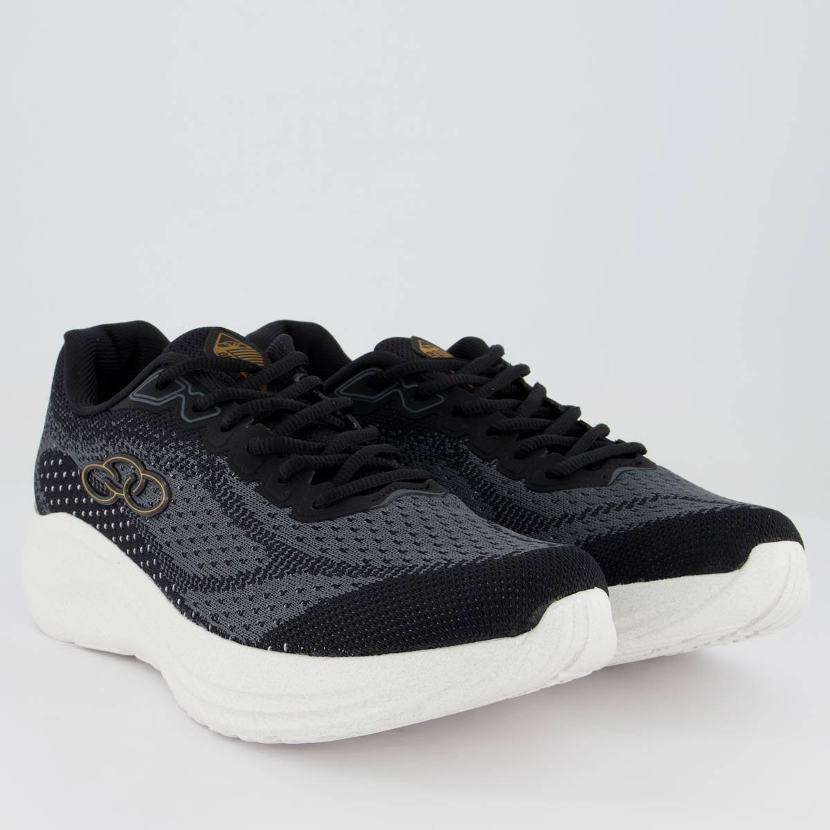 Tênis Olympikus Soma Preto e Cinza Preto/Cinza 2