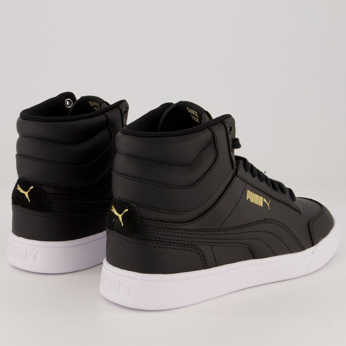 Tênis Puma Shuffle Mid BDP Feminino Preto Preto 3